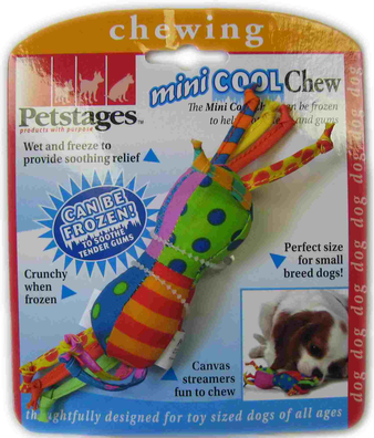  Petstages Mini Гантелька с нежными деснами текстиль
